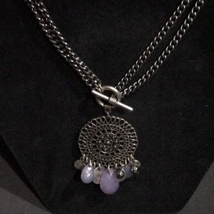Medallion necklace